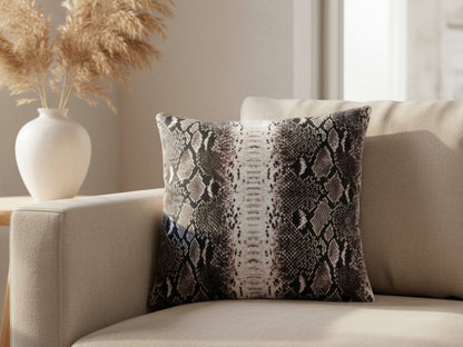 Genuine Python Snakeskin Sofa Cushion Covers