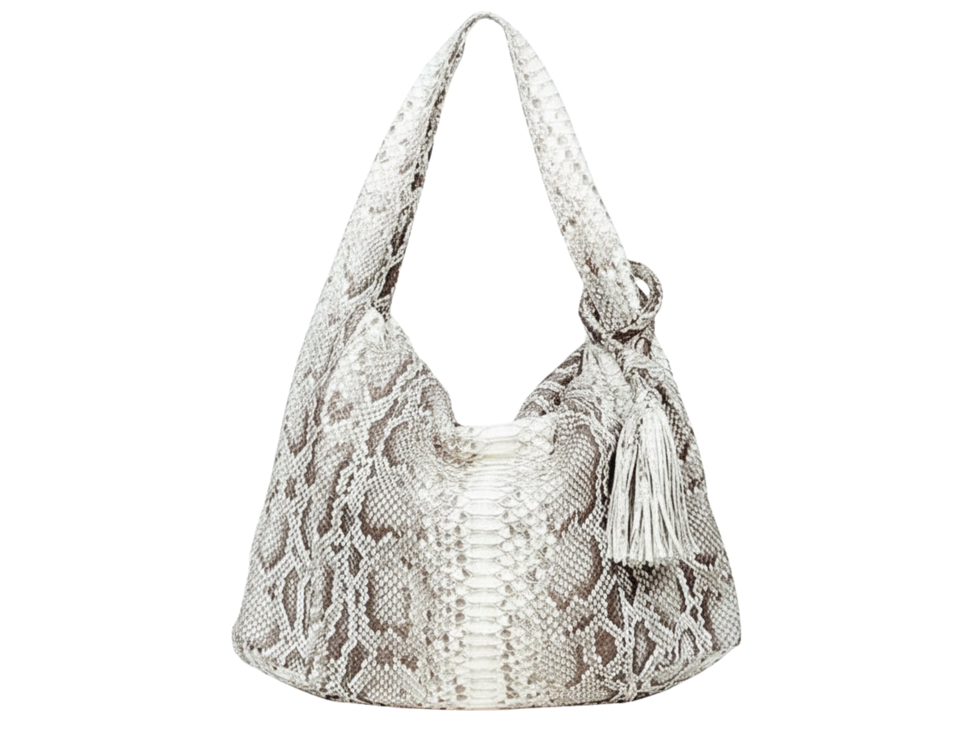 Genuine Python Snakeskin Shoulder Bag for Women