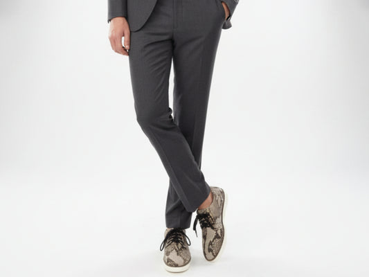 Genuine Python Snakeskin Sneakers: Exotic Snake Skin Casual Footwear