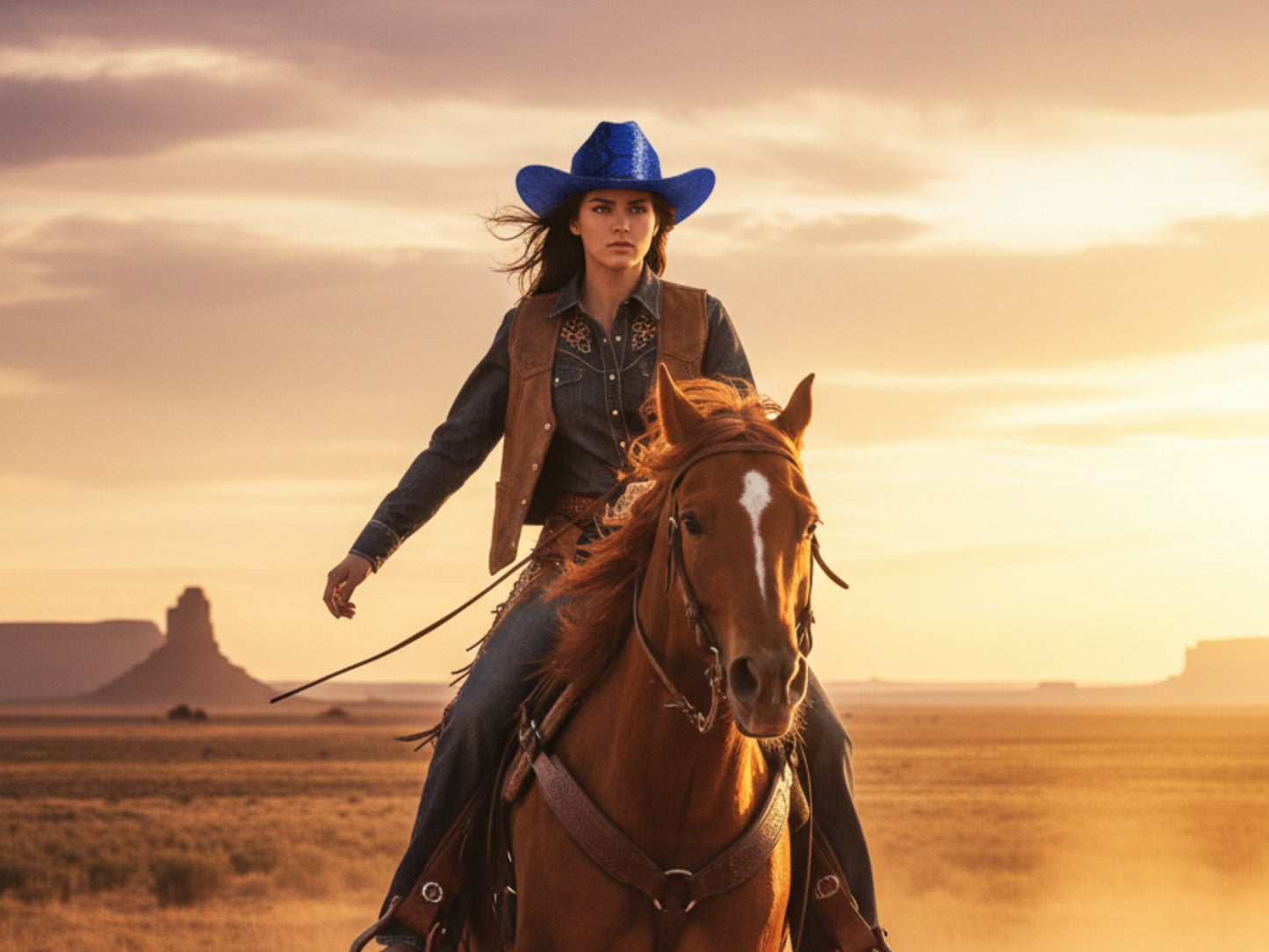 Genuine Python Snakeskin Cowboy Hat