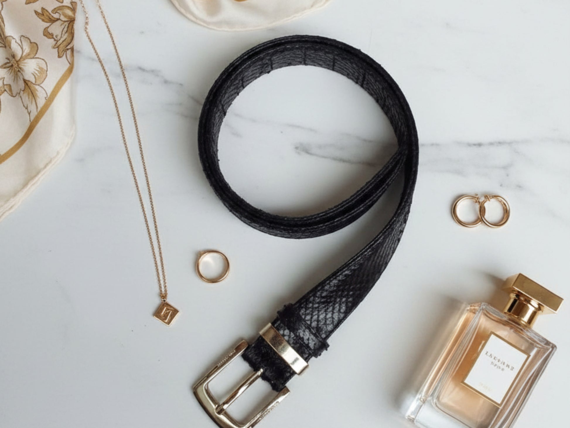 Luxury Genuine Python Snakeskin Belt for Men: Real Exotic Leather Belt