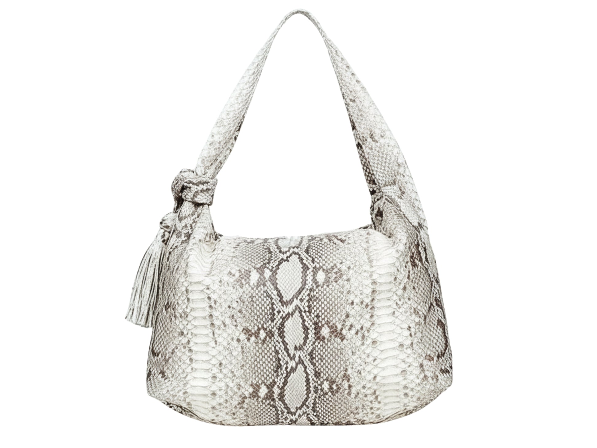 Genuine Python Snakeskin Shoulder Bag for Women