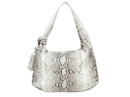 Genuine Python Snakeskin Shoulder Bag for Women