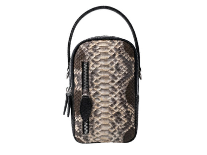 Genuine Python Snakeskin Lunch Bag