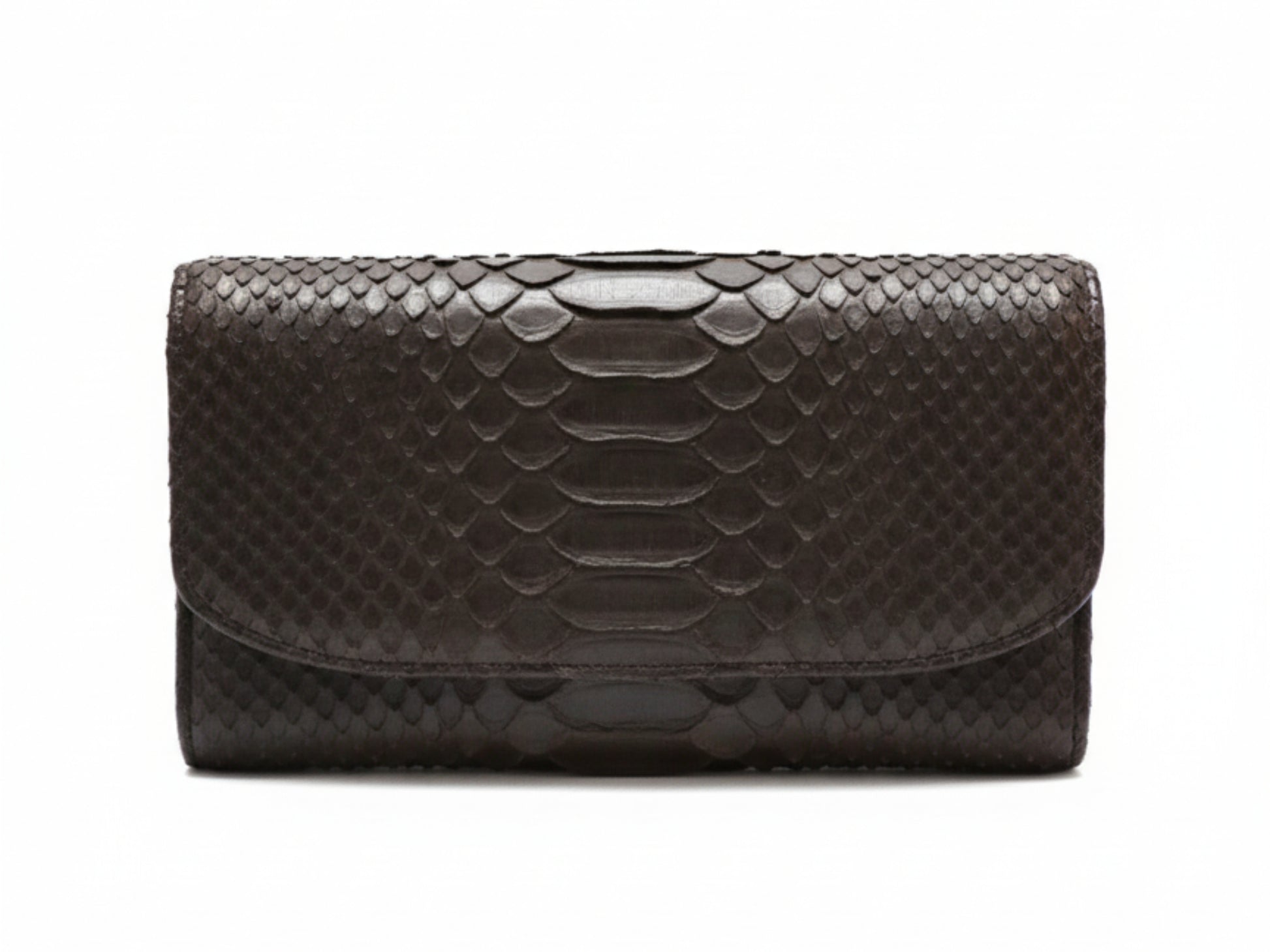 Luxury Genuine Python Snakeskin Wallet for Women: Exotic Skin Purse Gift