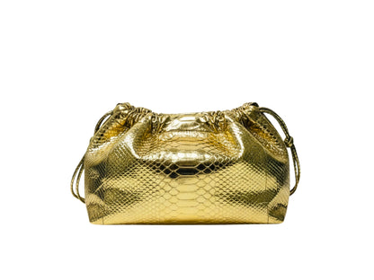 Genuine Python Snakeskin Bag for Women: Handmade Exotic Leather Purse