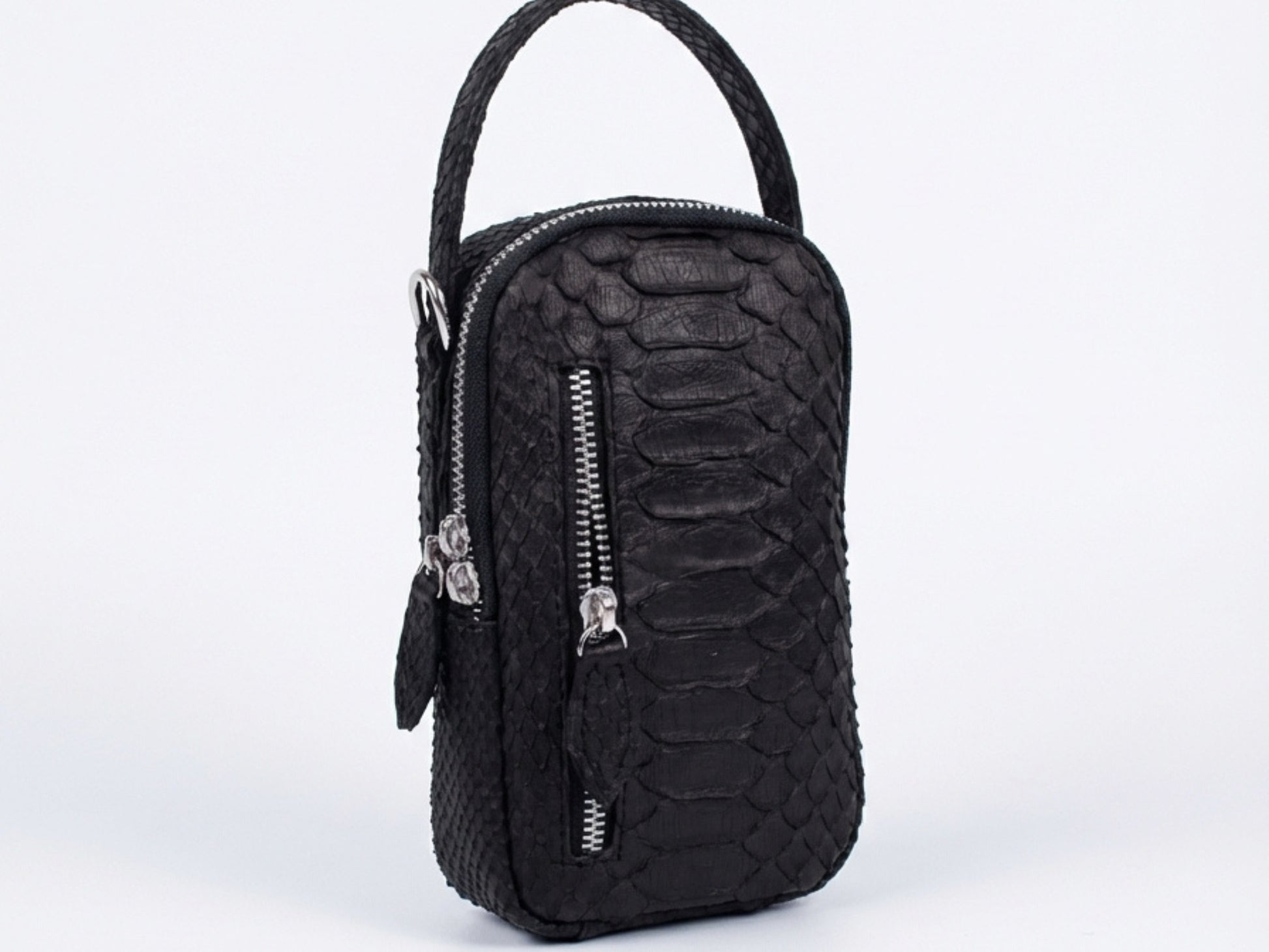 Genuine Python Snakeskin Lunch Bag