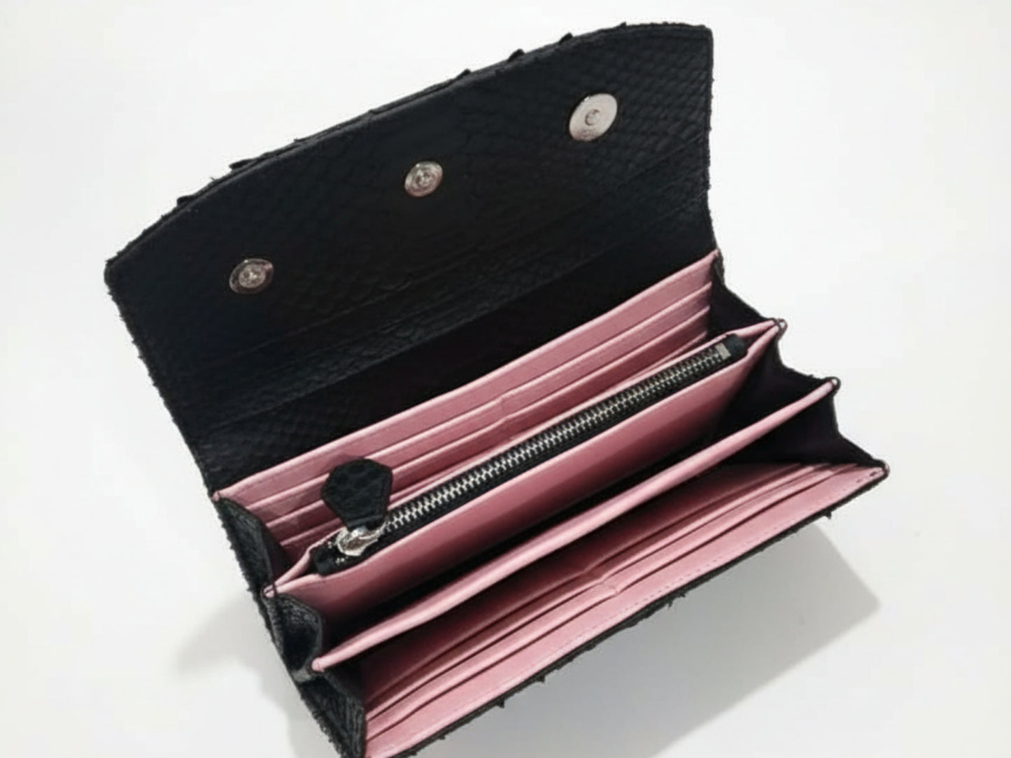 Luxury Genuine Python Snakeskin Wallet for Women: Exotic Skin Purse Gift