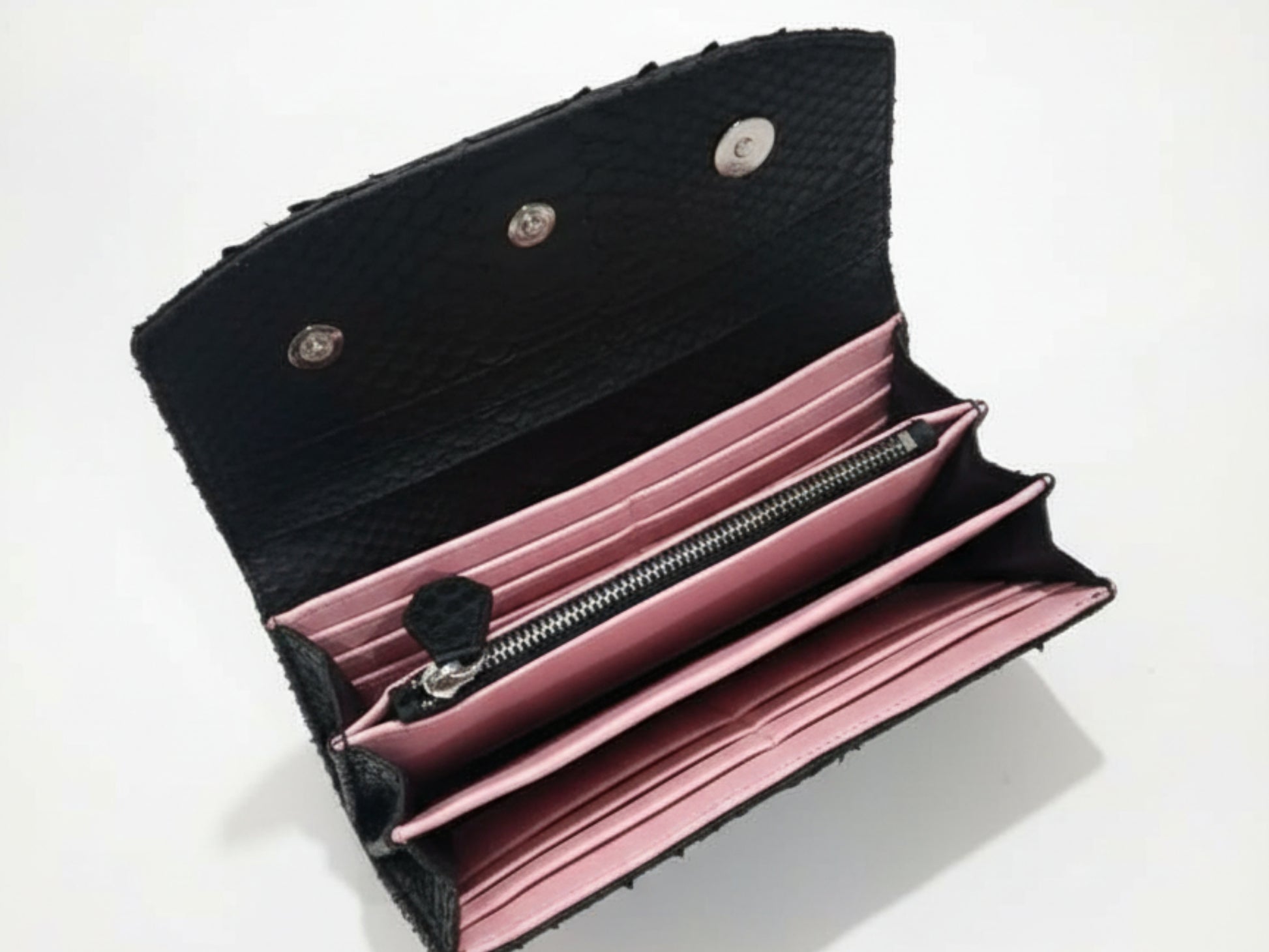 Luxury Genuine Python Snakeskin Wallet for Women: Exotic Skin Purse Gift