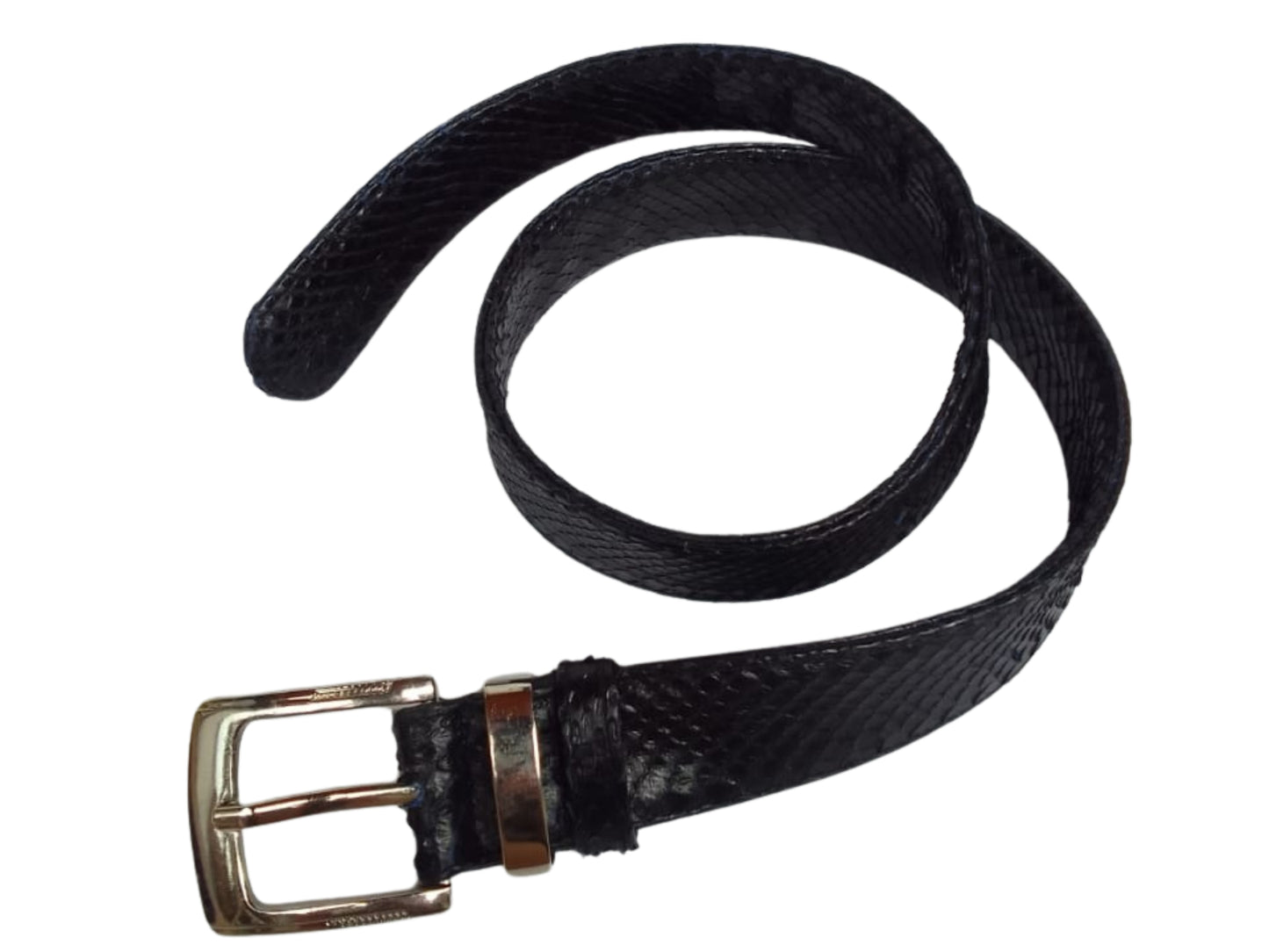 Luxury Genuine Python Snakeskin Belt for Men: Real Exotic Leather Belt