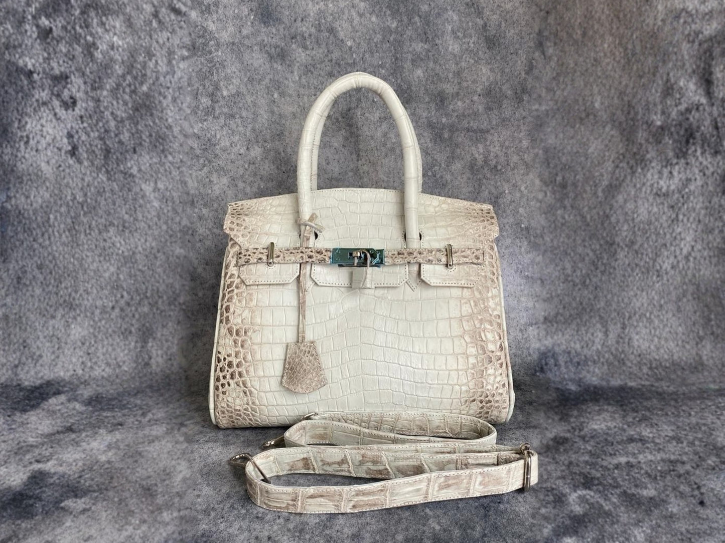 Himalayan Crocodile Birkin Bag