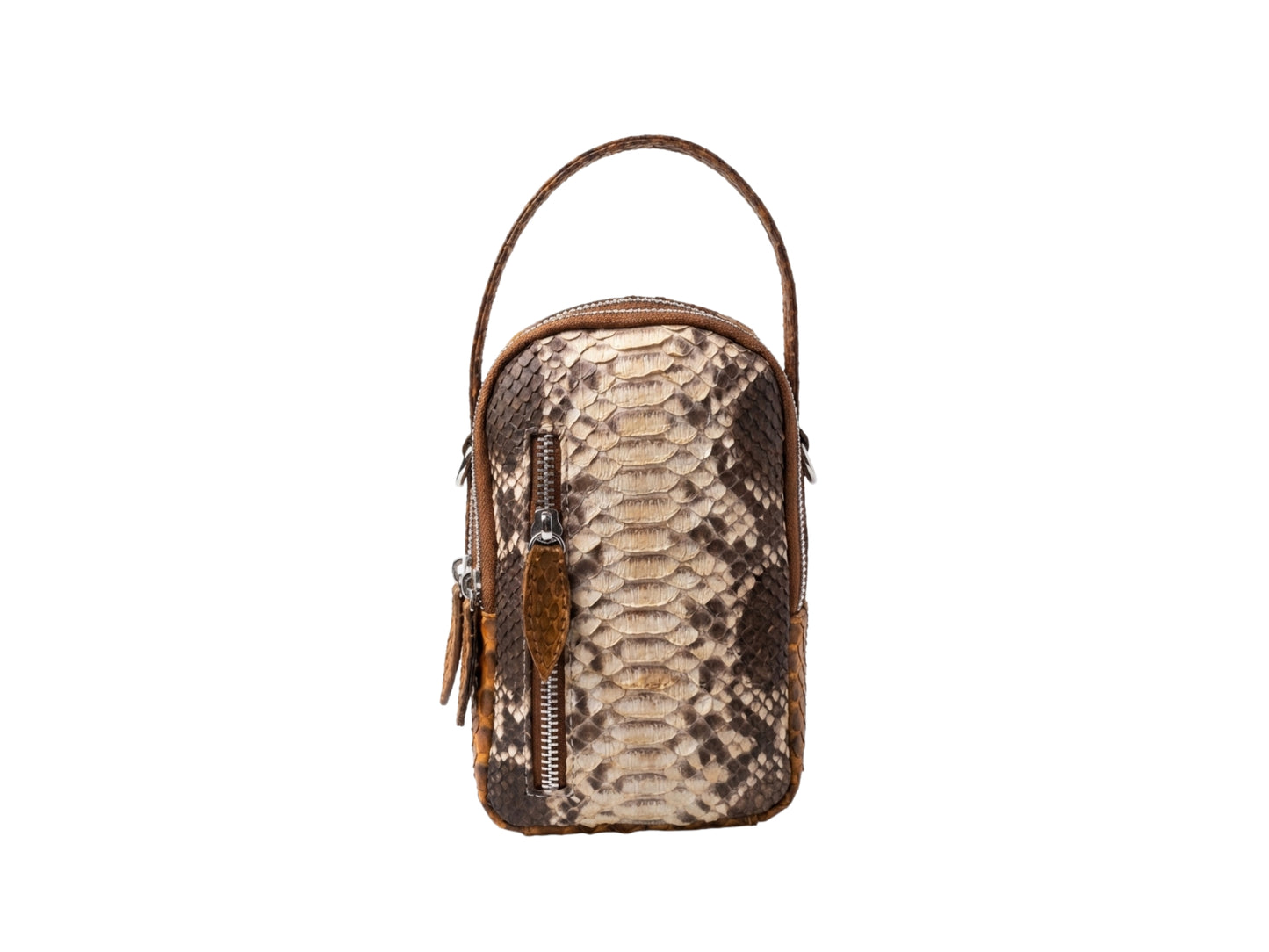 Genuine Python Snakeskin Lunch Bag