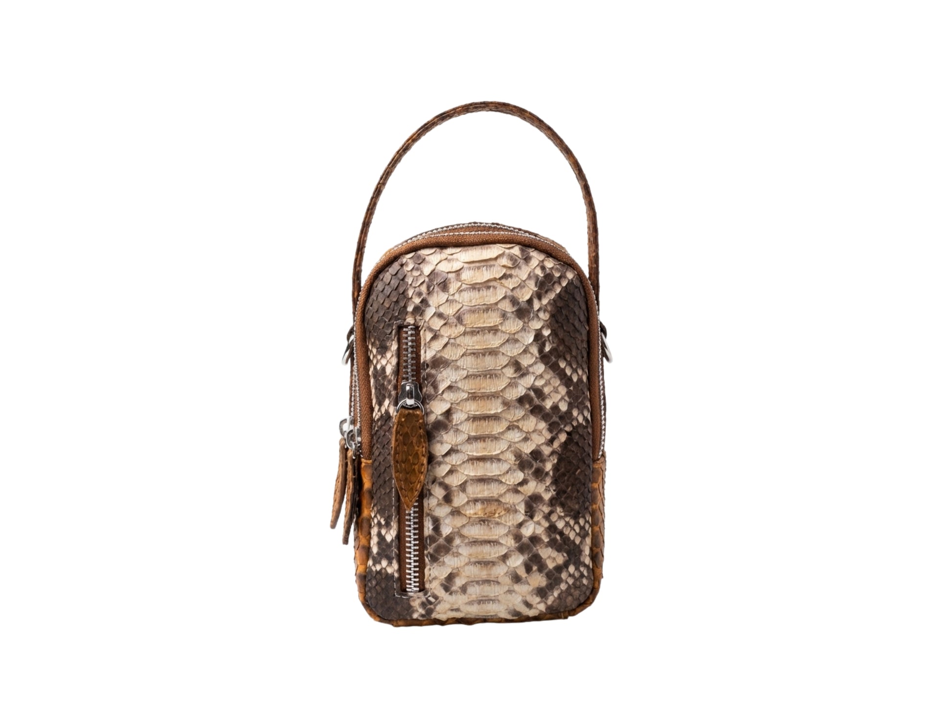 Genuine Python Snakeskin Lunch Bag