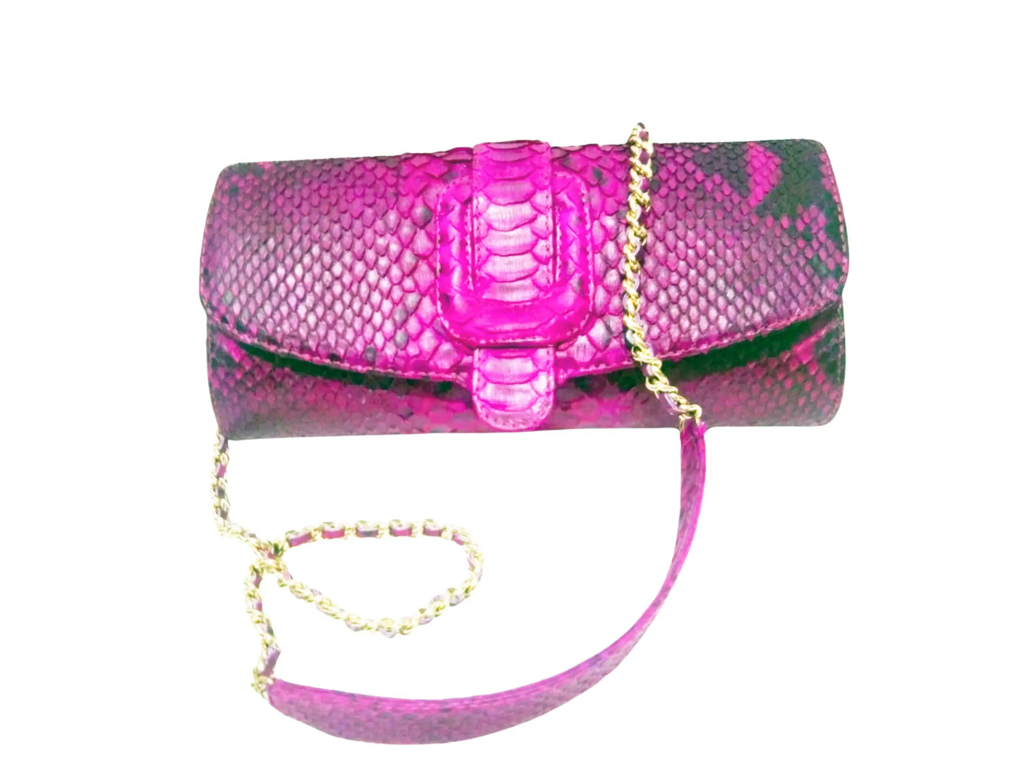 Snakeskin Chain Purse - Python Jacket by LFM Fashion