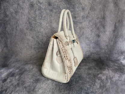 Himalayan Crocodile Birkin Bag