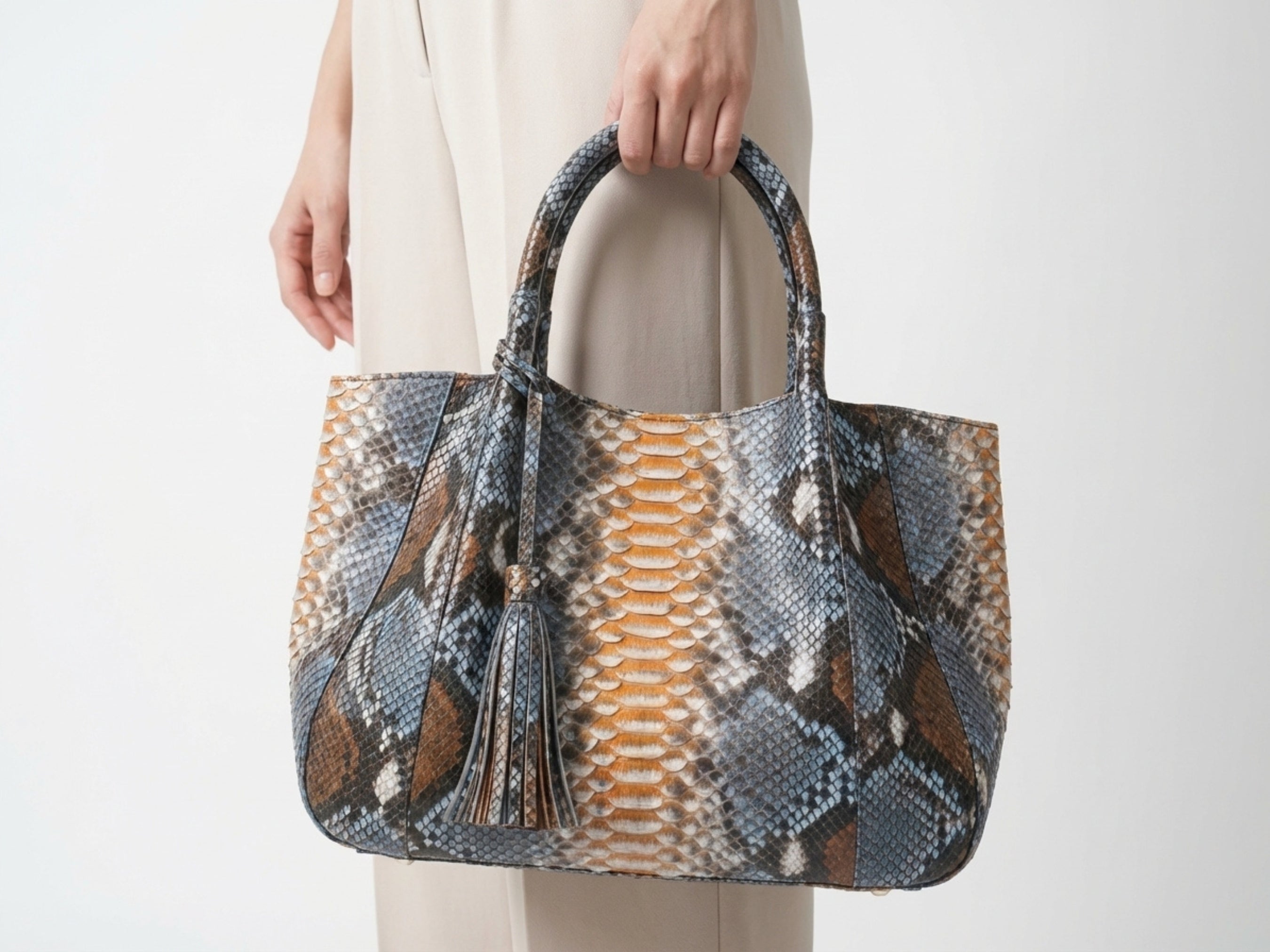 Discover Unique Python Handbag Collection - Genuine Python