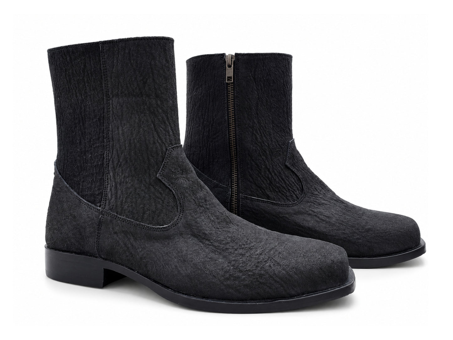 Genuine Shark Skin Leather Boots