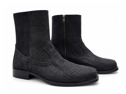 Genuine Shark Skin Leather Boots
