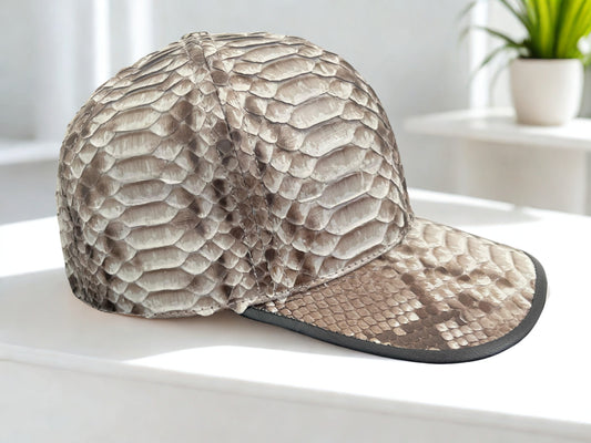 Fitted Baseball Snakeskin Caps