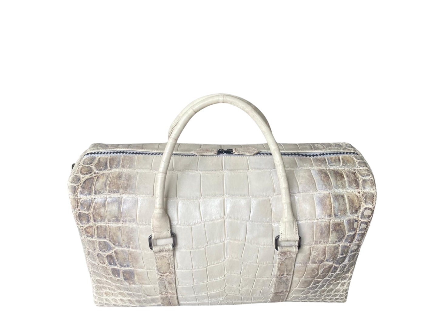 Himalayan Crocodile Leather Weekender Bag