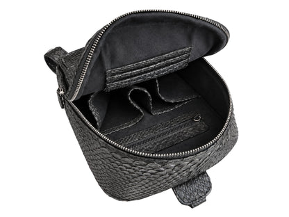Genuine Python Snakeskin Sling Backpack
