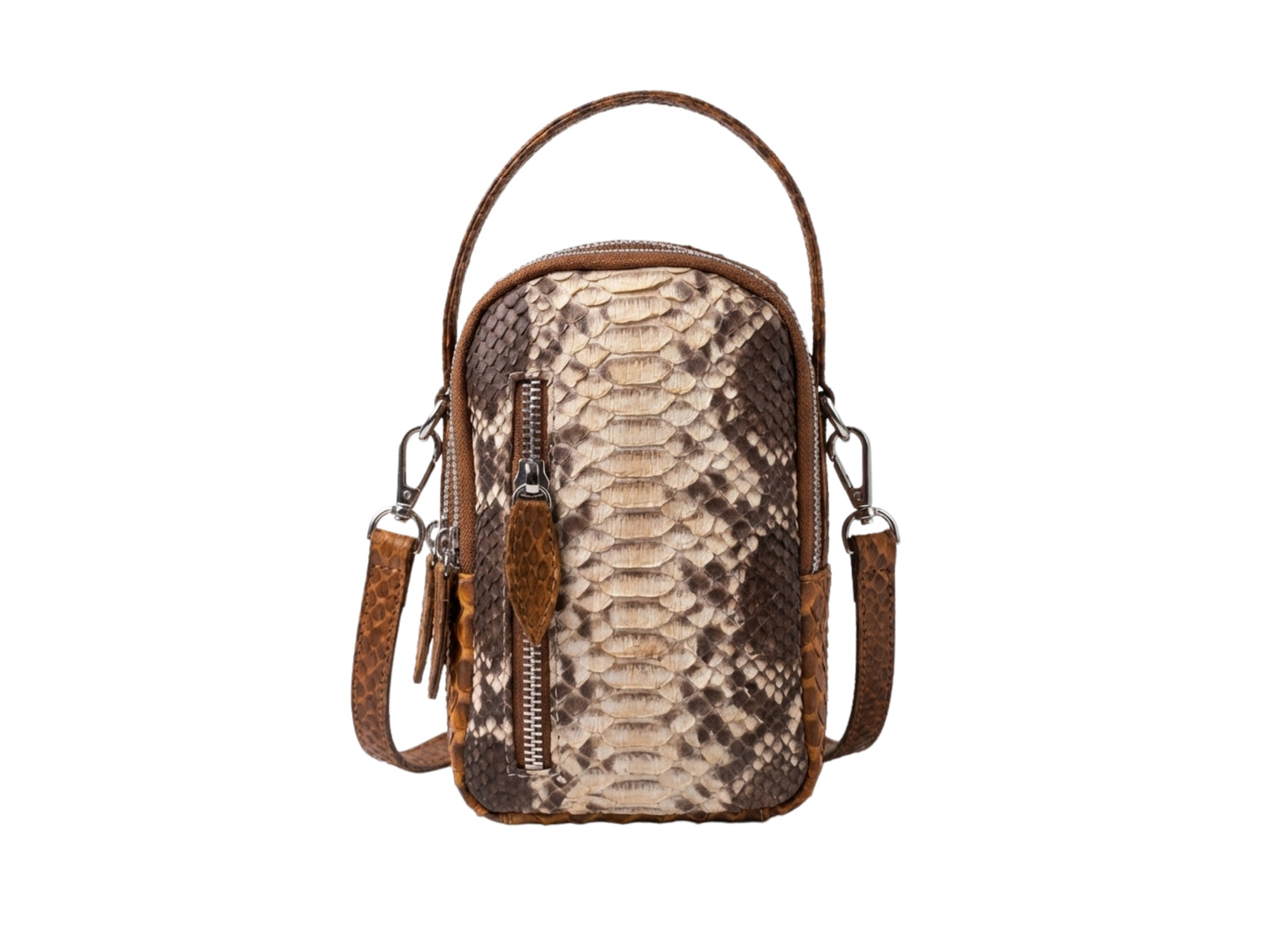 Genuine Python Snakeskin Lunch Bag