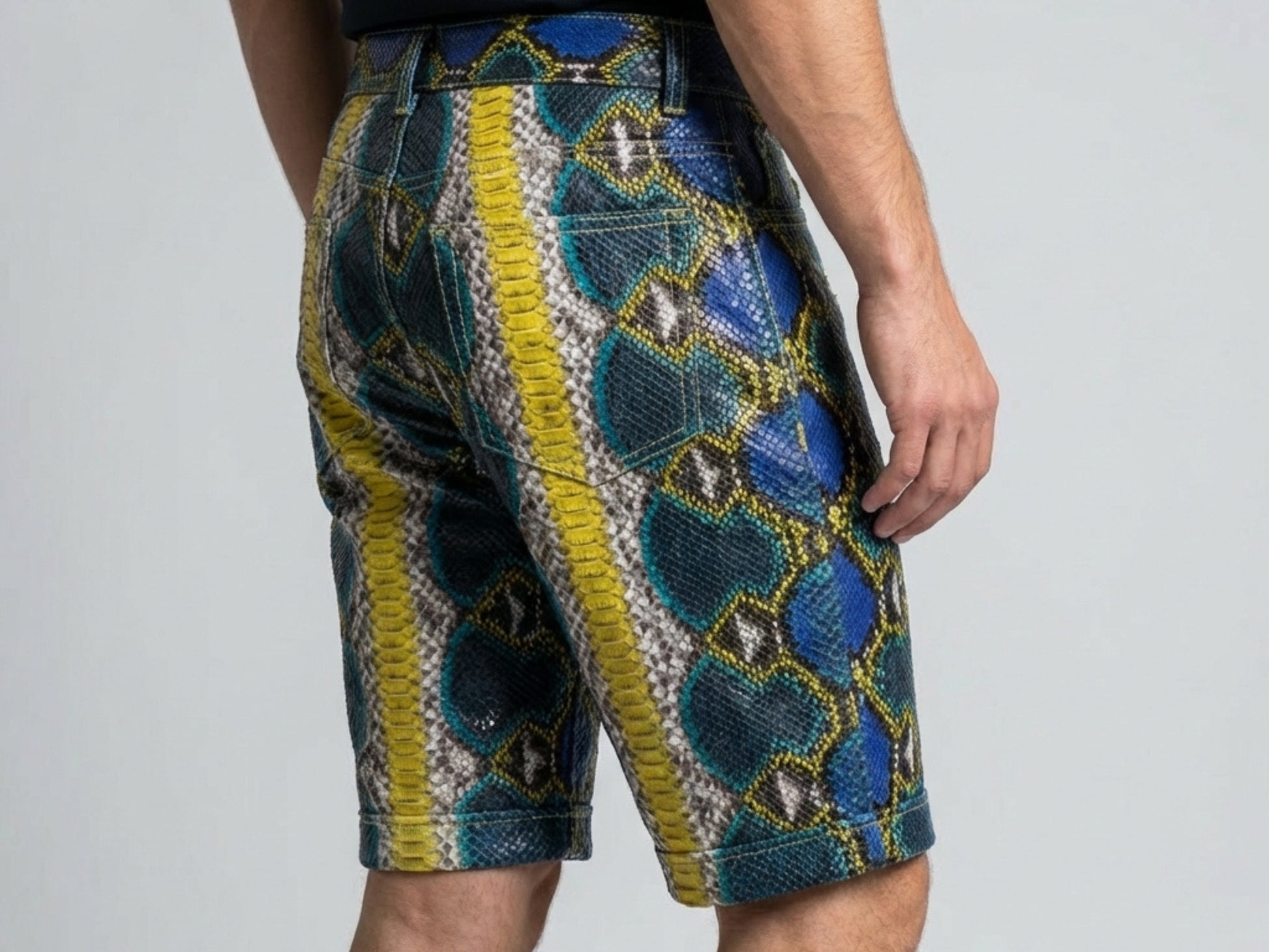 Snakeskin Summer Shorts
