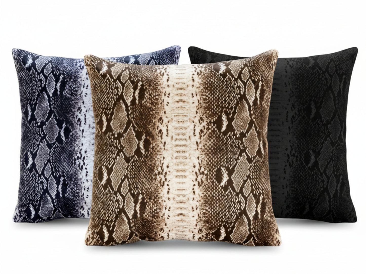 Genuine Python Snakeskin Sofa Cushion Covers