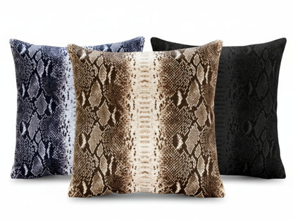 Genuine Python Snakeskin Sofa Cushion Covers