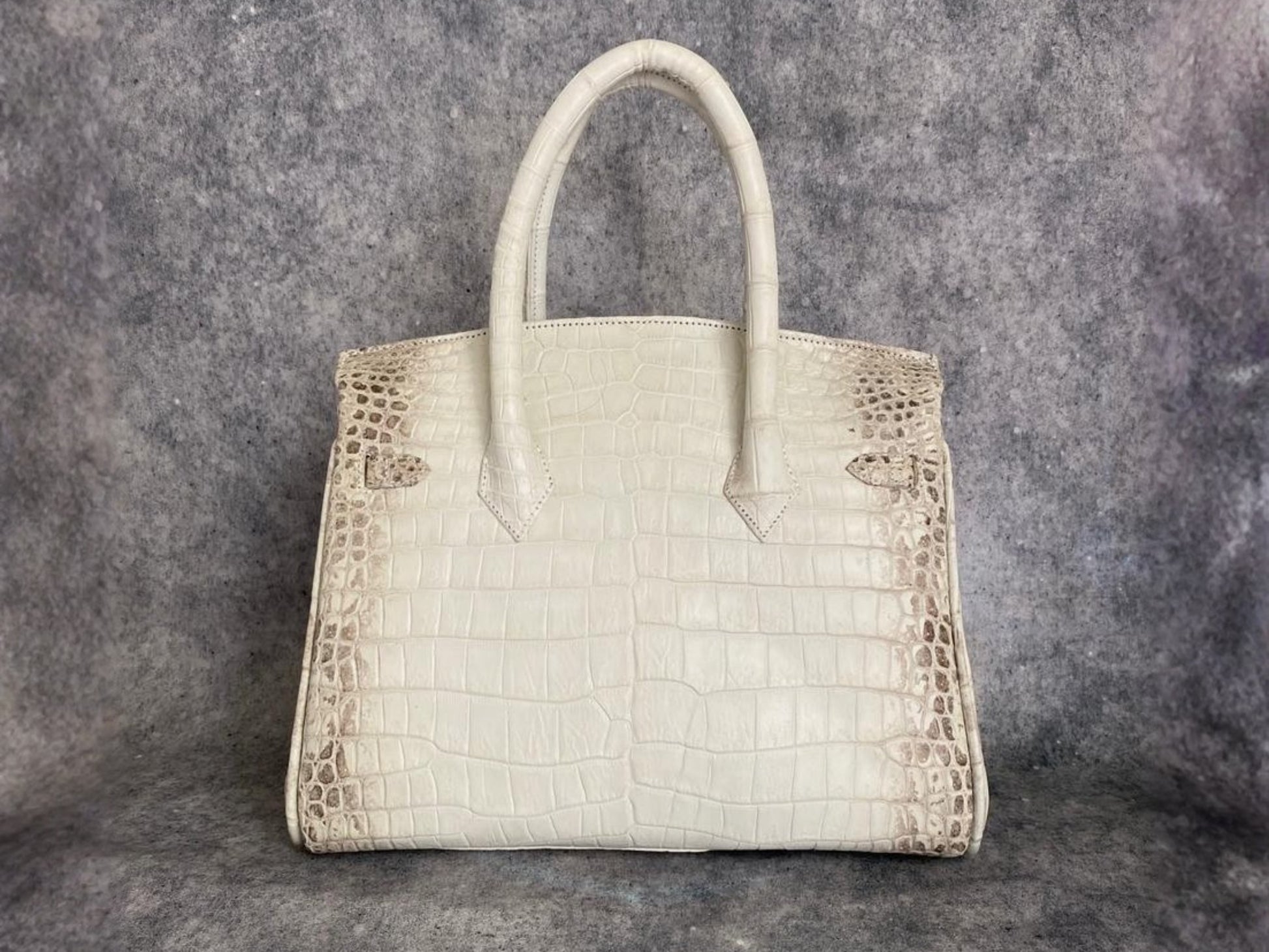 Himalayan Crocodile Birkin Bag