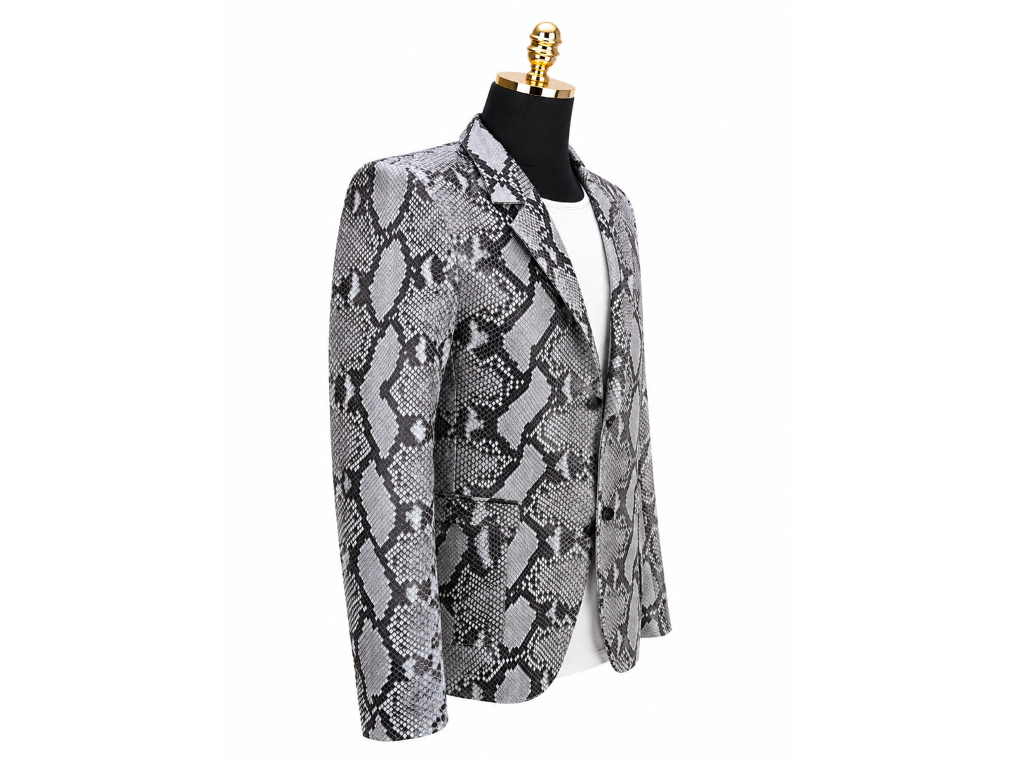 Snakeskin Sport Coat - LFM Fashion International