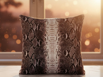 Genuine Python Snakeskin Sofa Cushion Covers