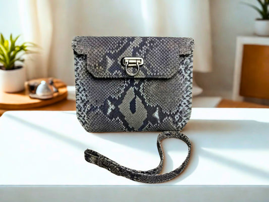 Designer Python Clutch Bags at studio photo