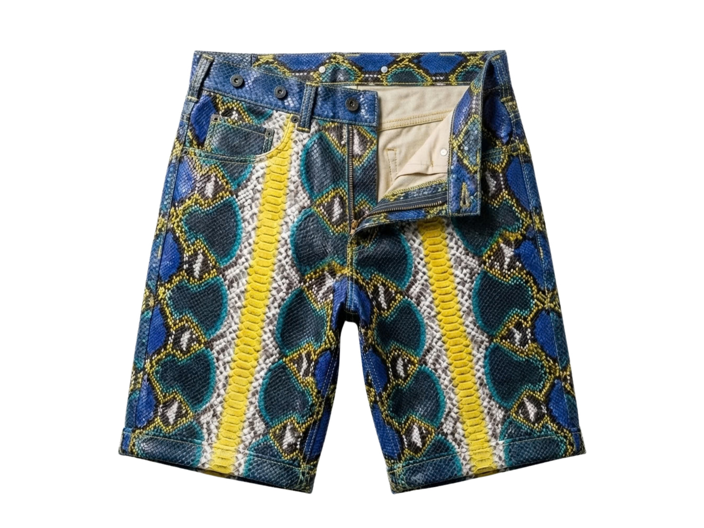 Snakeskin Summer Shorts