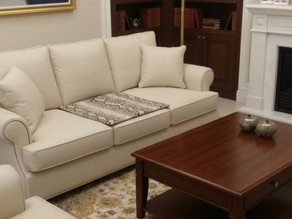 Genuine Python Snakeskin Seat Cushion