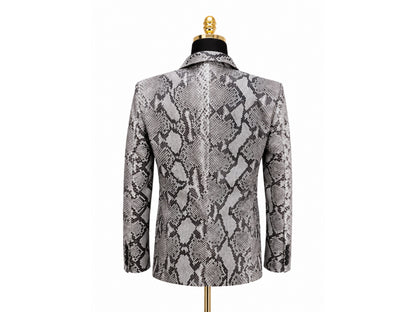 Snakeskin Sport Coat - LFM Fashion International