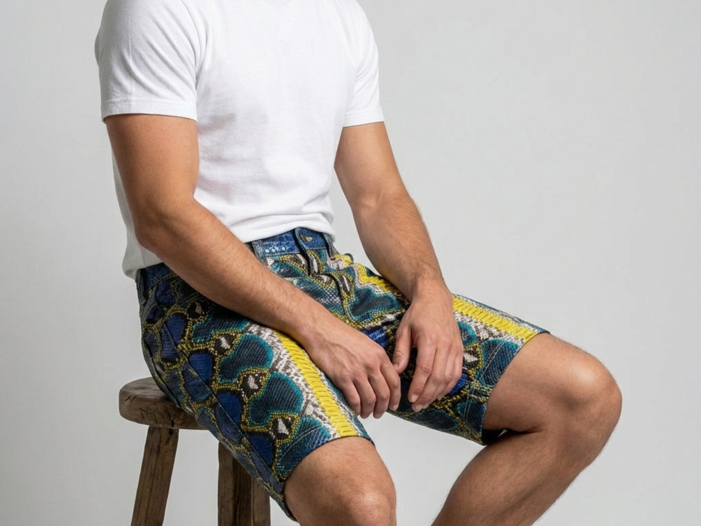 Snakeskin Summer Shorts