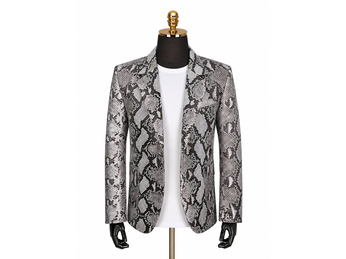 Snakeskin Sport Coat - LFM Fashion International