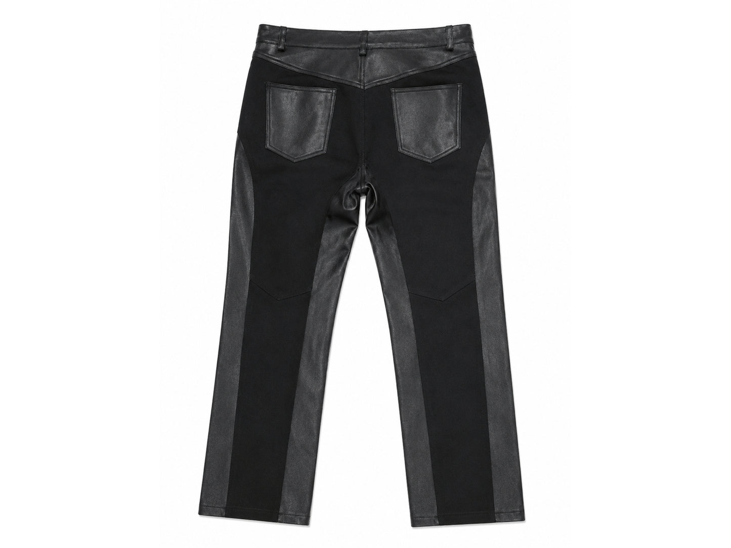 Genuine Shark Skin Suit Dress | Black Leather Blazer Pants