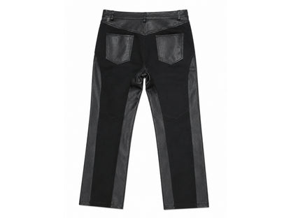 Genuine Shark Skin Suit Dress | Black Leather Blazer Pants