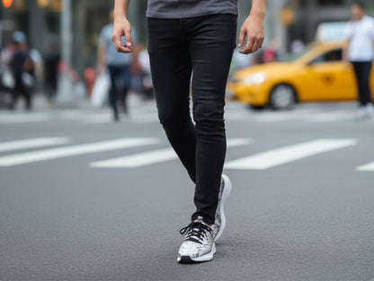 Natural Gray Python Snakeskin Sneakers: Real Exotic Leather Shoes