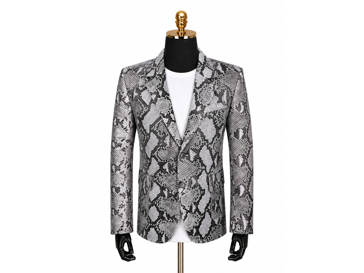 Snakeskin Sport Coat - LFM Fashion International