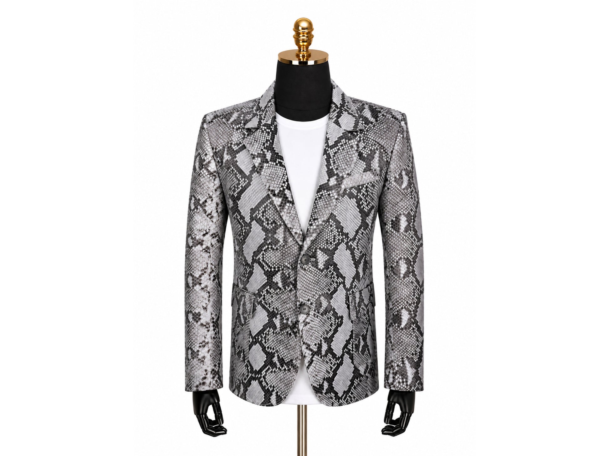Snakeskin Sport Coat - LFM Fashion International