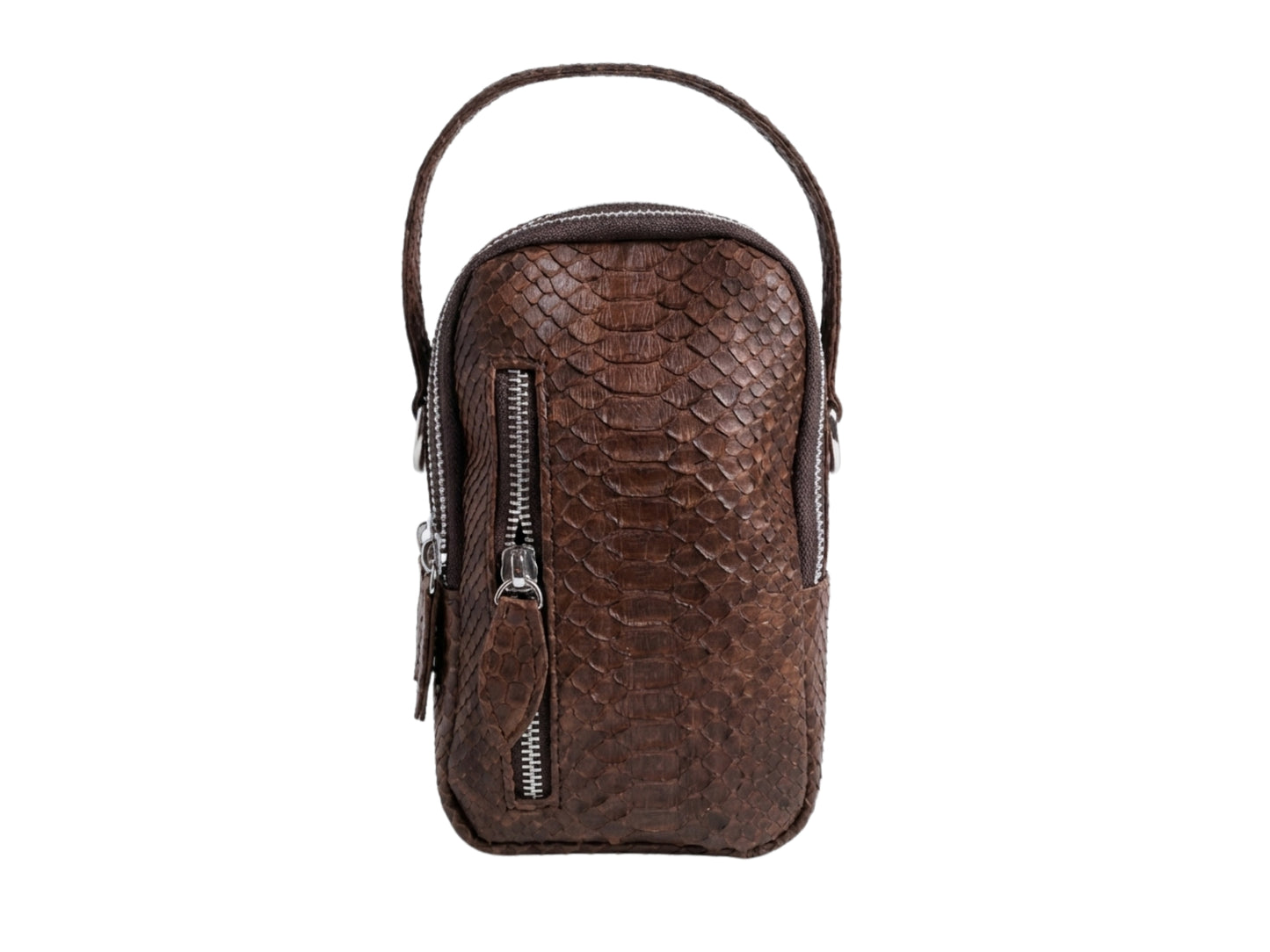 Genuine Python Snakeskin Lunch Bag