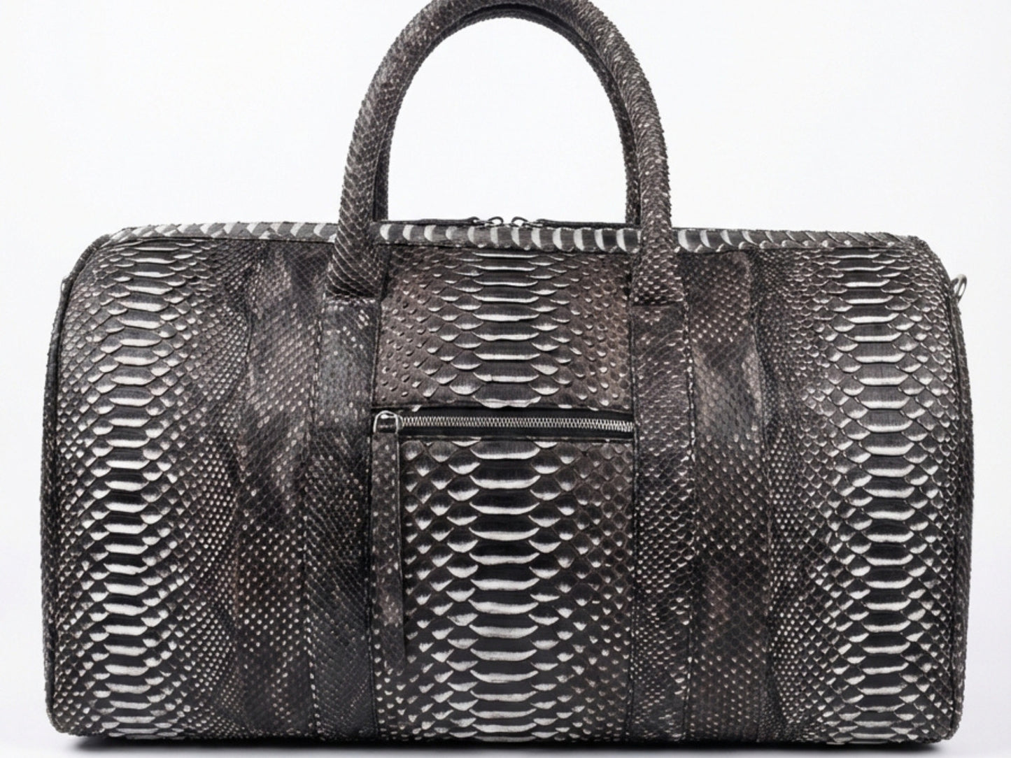 Python Snakeskin Gradation Black Weekender