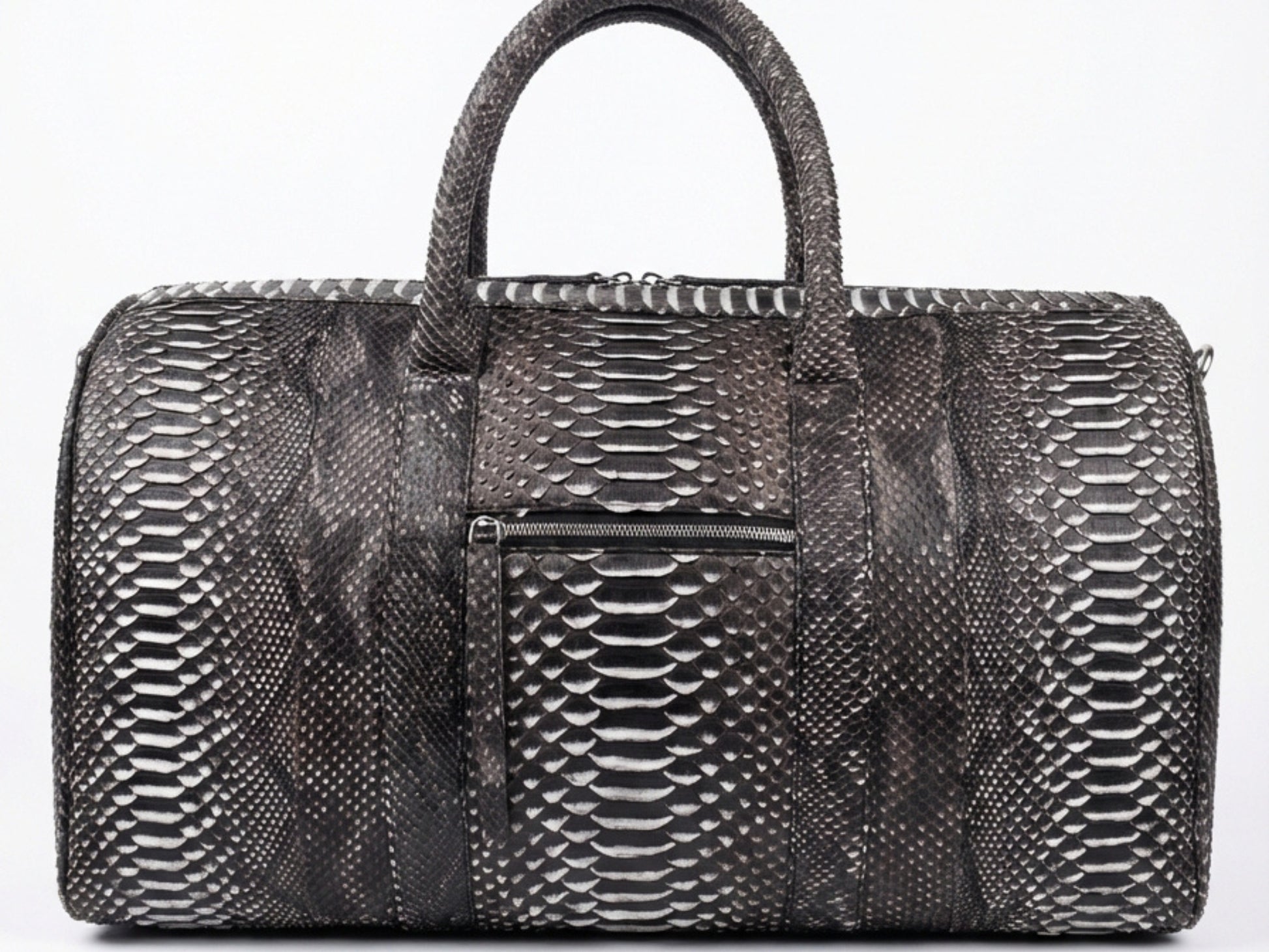 Python Snakeskin Gradation Black Weekender