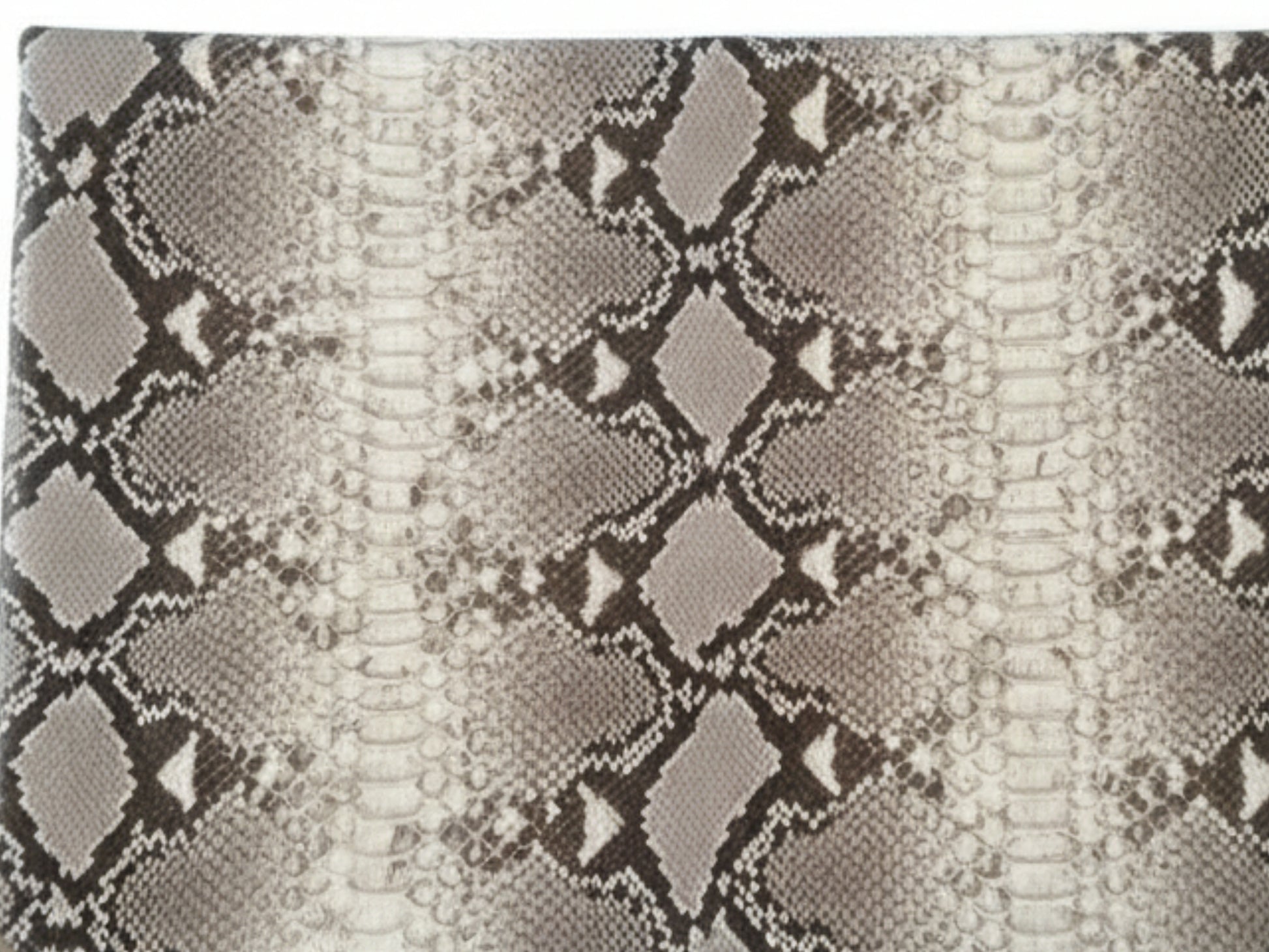 Genuine Python Snakeskin Seat Cushion