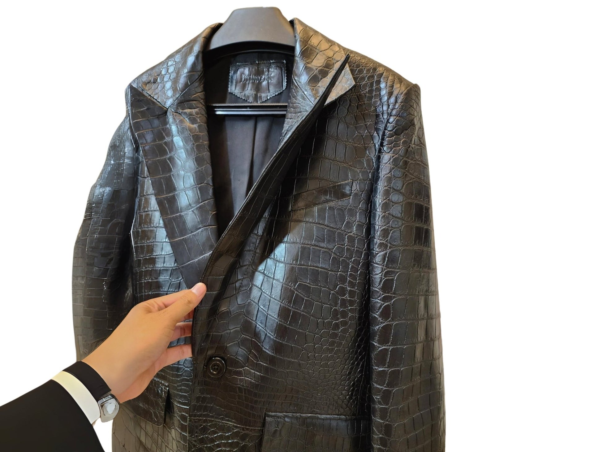 Alligator Skin Jacket for Men - 2