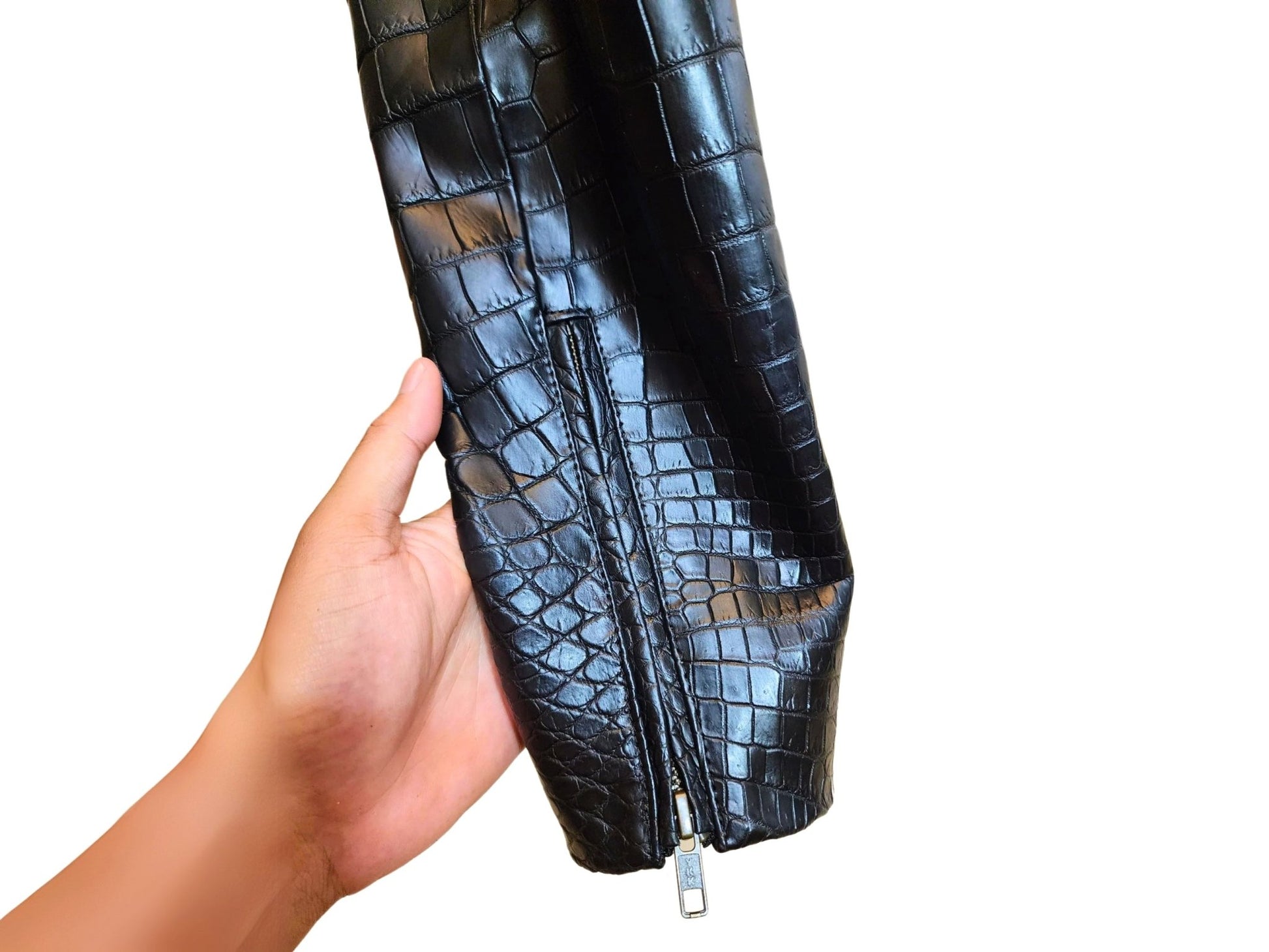 Alligator Skin Jacket for Men - 4