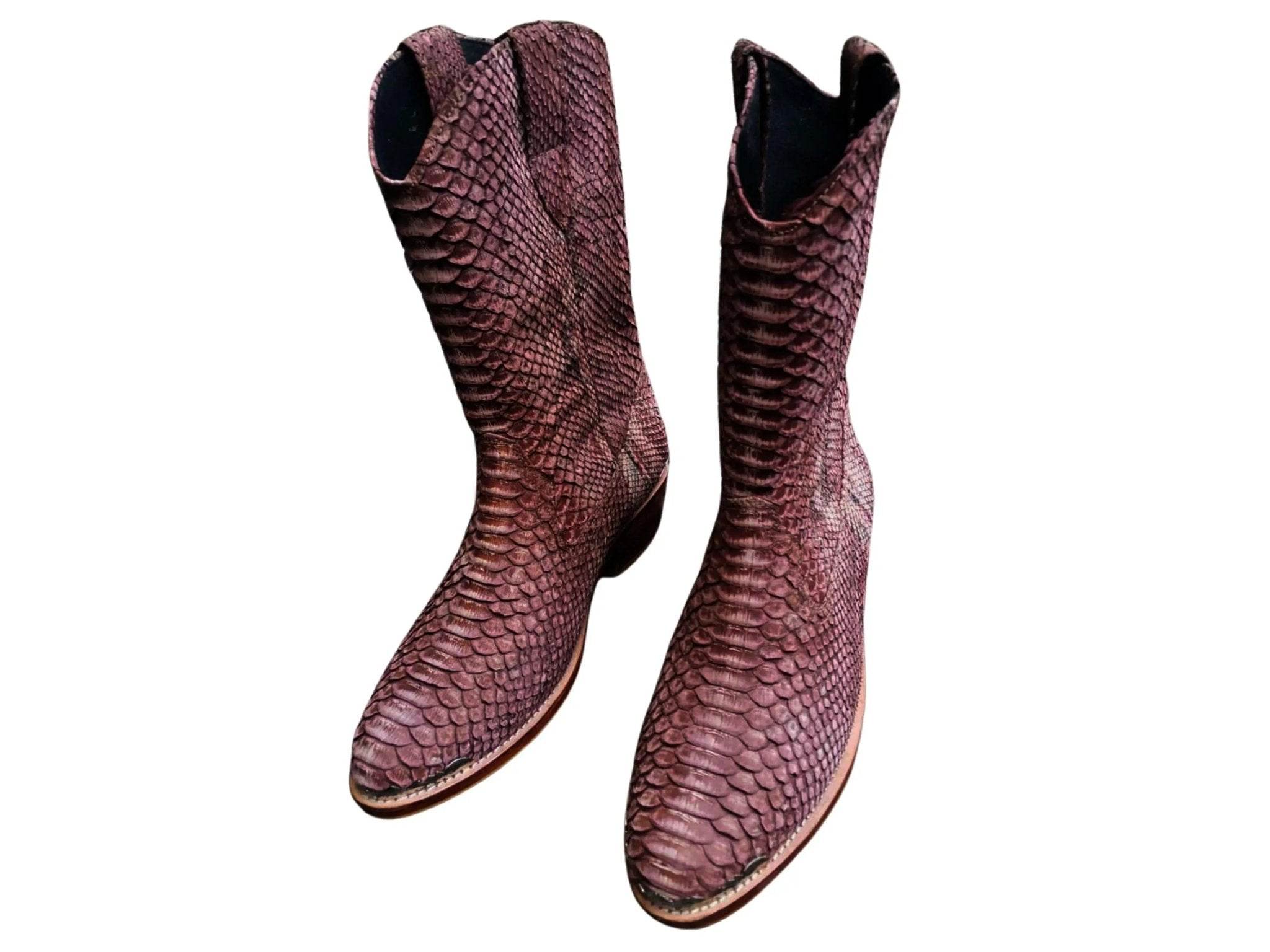 Python Football Boot Explore Premium Snakeskin Boots: Python Jacket Collection